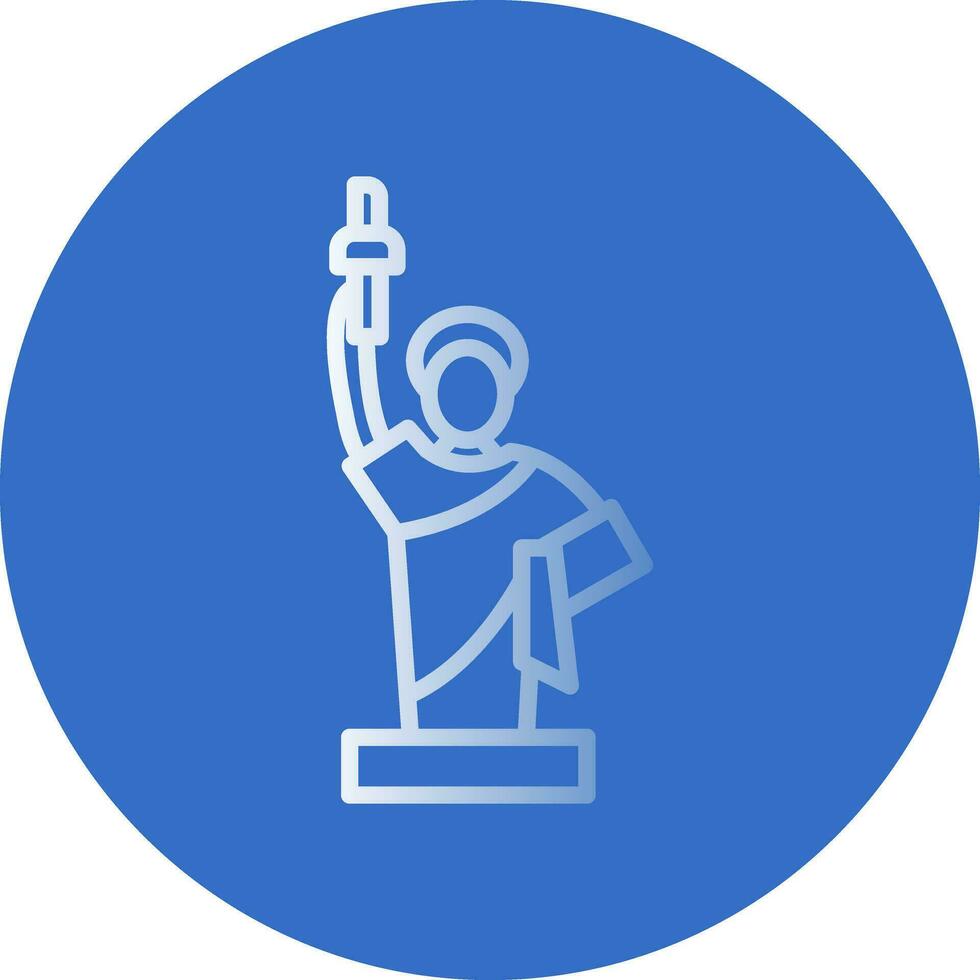 standbeeld vector icoon ontwerp