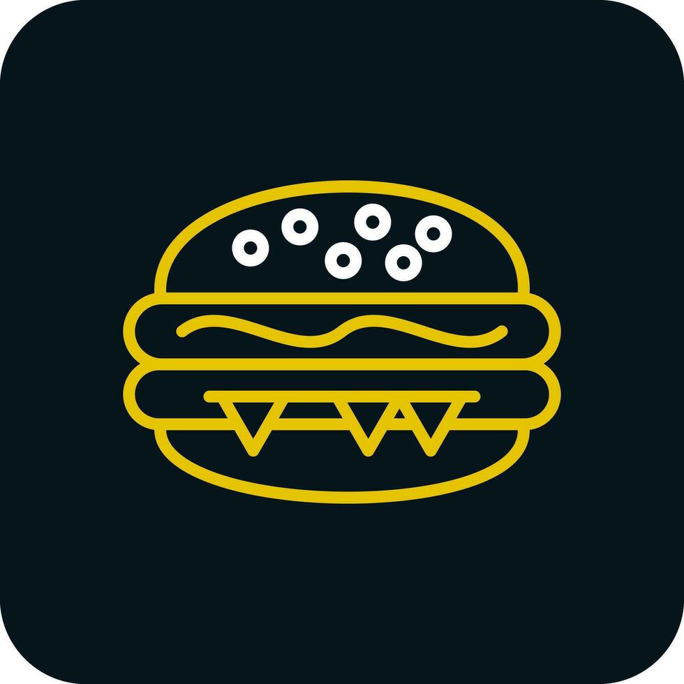 burguer vector icoon ontwerp