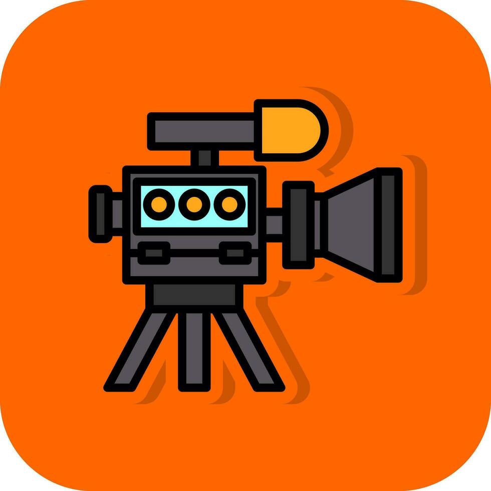 video camera vector icoon ontwerp