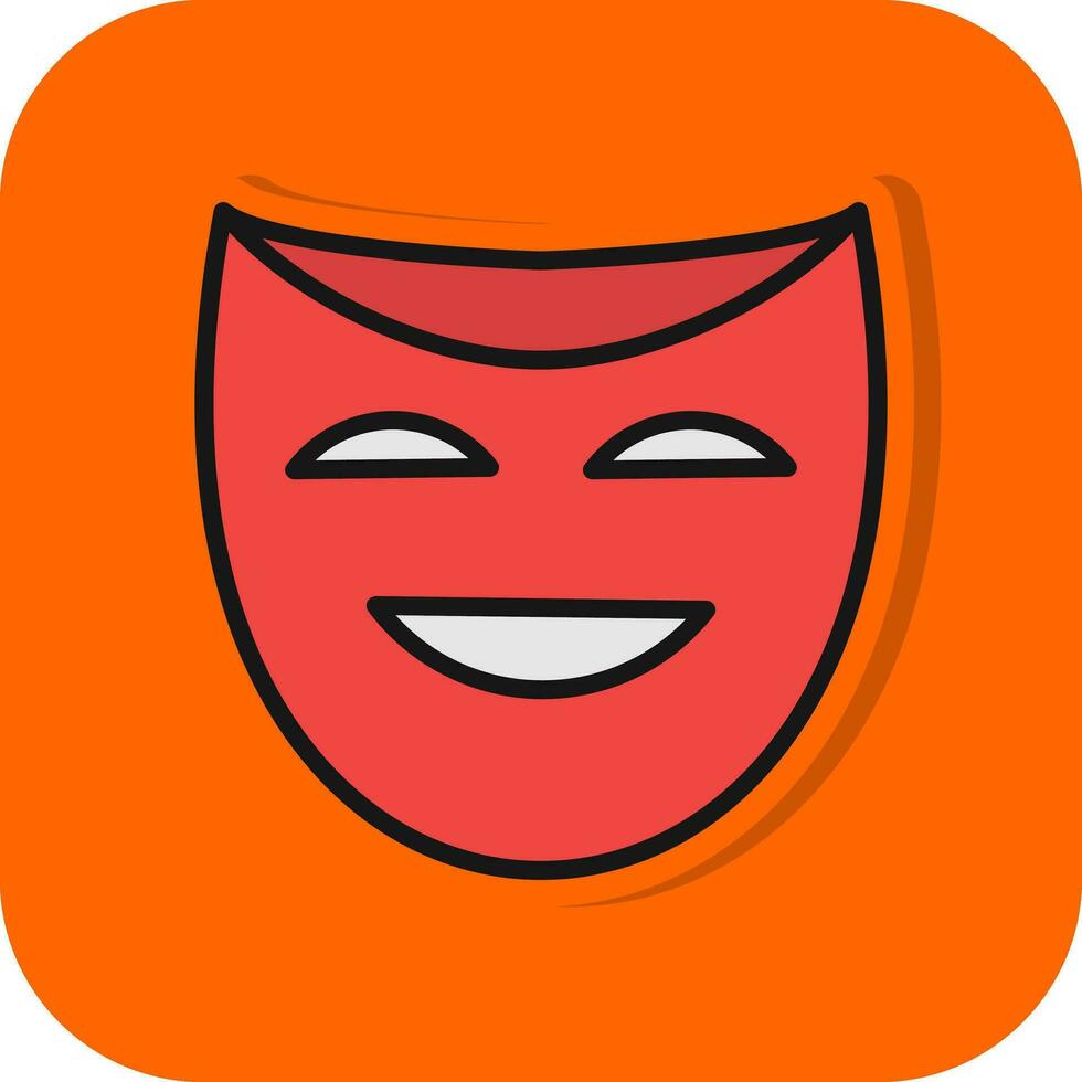 theater maskers vector icoon ontwerp