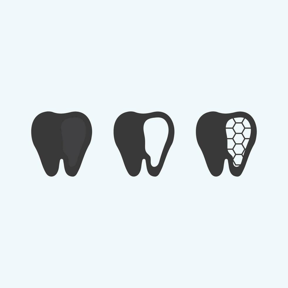 tandheelkundige logo vector ontwerpsjabloon. creatieve tandarts logo. tandheelkundige kliniek vector logo.