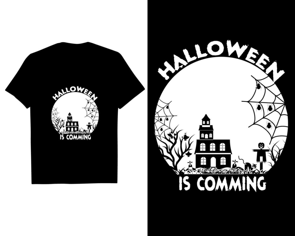 halloween t shirt, vector