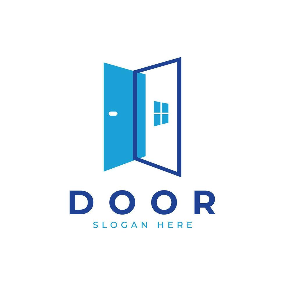 deur en raam logo vector