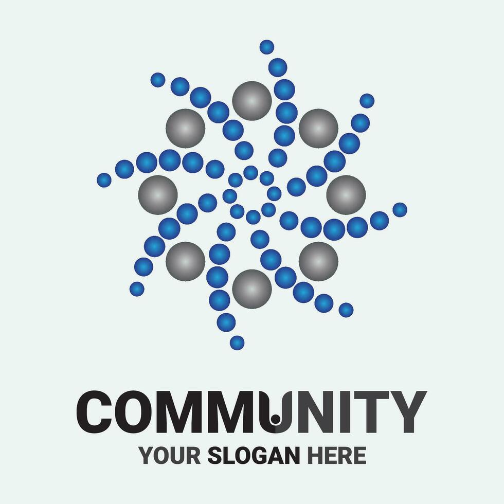 gemeenschaps-, netwerk- en sociaal pictogram vector