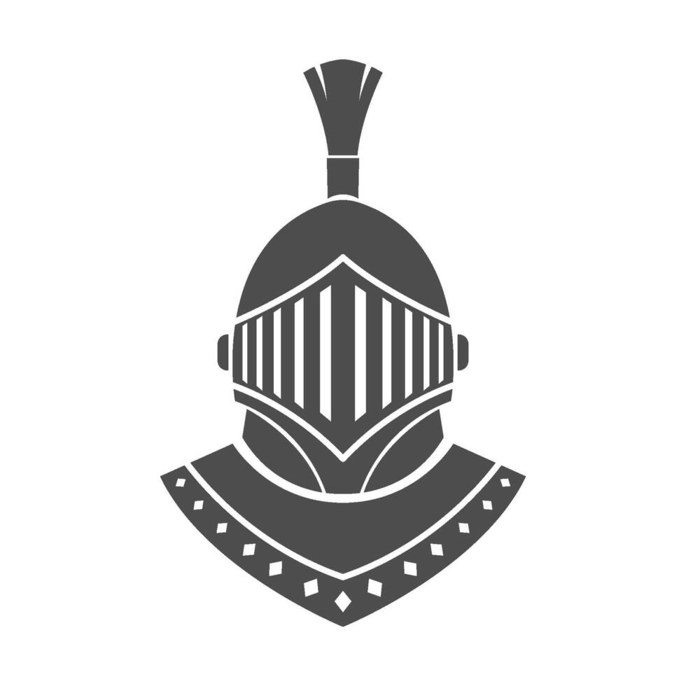 gladiator, spartaans logo ontwerp vector