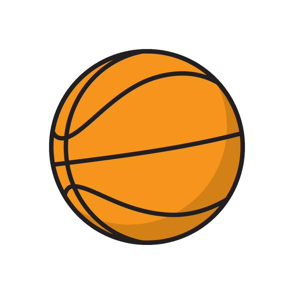 basketbal icoon vector ontwerp Sjablonen gemakkelijk en modern