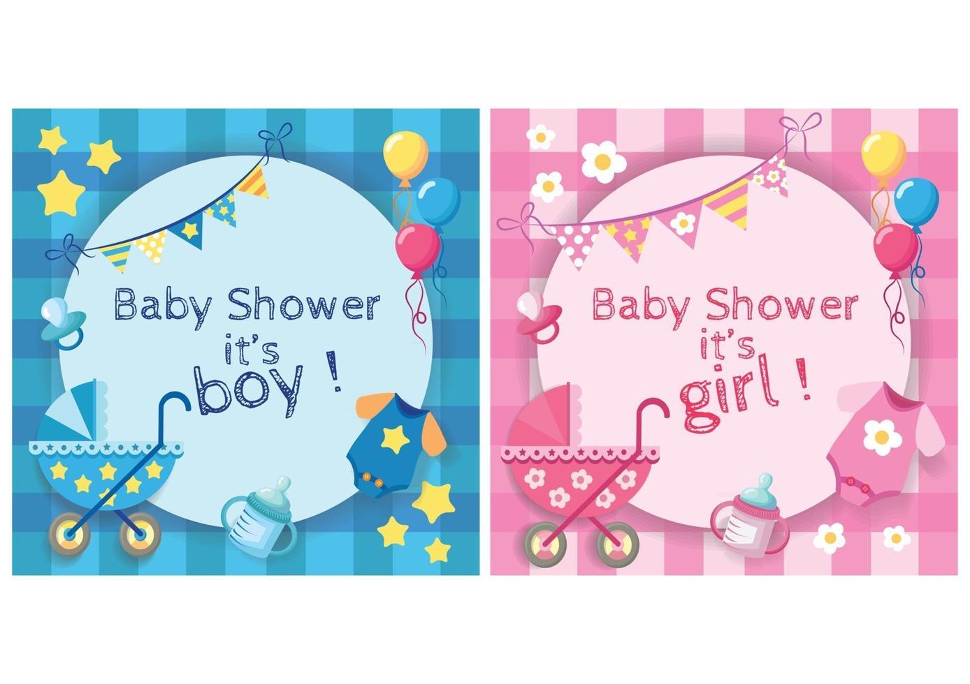 baby shower ontwerp vector