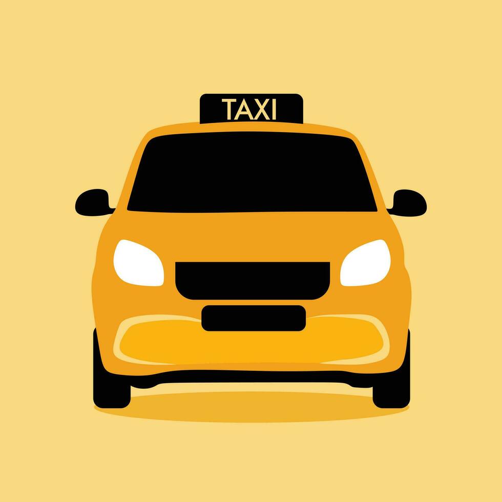 taxi teken vector illustratie en vector taxi auto banier ontwerp en auto vector downloaden auto geel kleur tekenfilm auto banier ontwerp