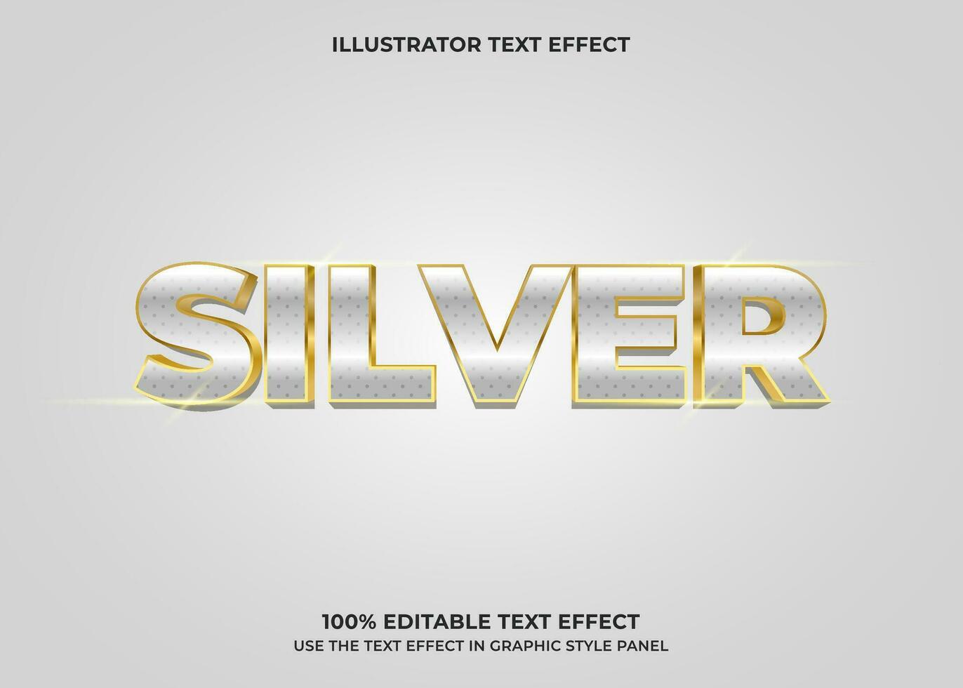 bewerkbare spel over- luxe stijl 3d vector tekst effect