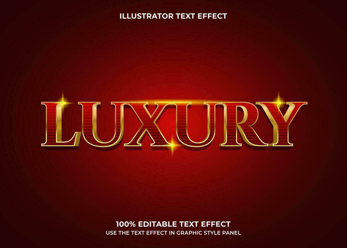 bewerkbare spel over- luxe stijl 3d vector tekst effect