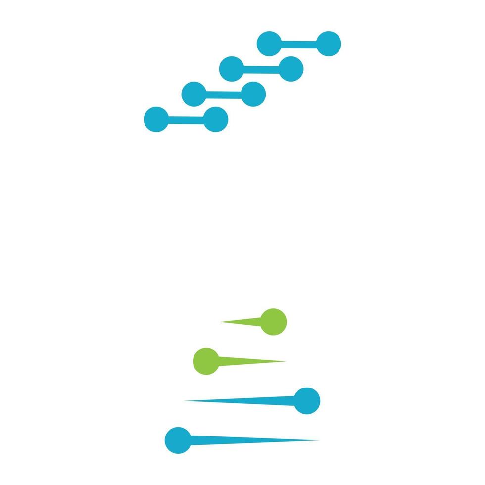 molecuul symbool embleemontwerp sjabloon vector illustratie