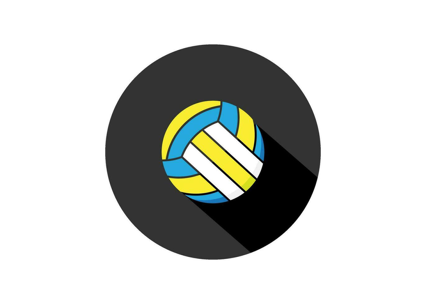 volleybal icoon ontwerp vector