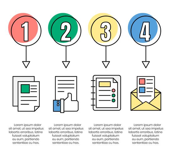 Lineaire Webpictogrammen vector