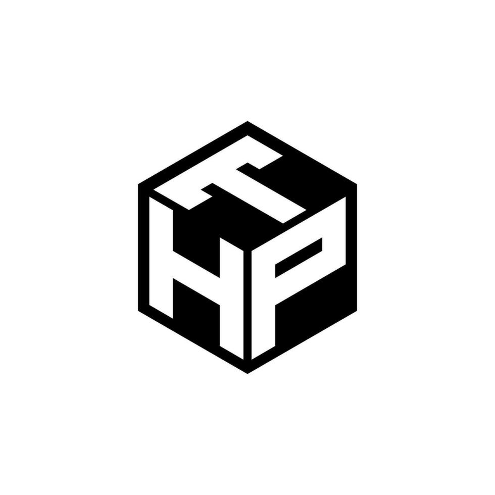 hpt brief logo ontwerp in illustratie. vector logo, schoonschrift ontwerpen voor logo, poster, uitnodiging, enz.