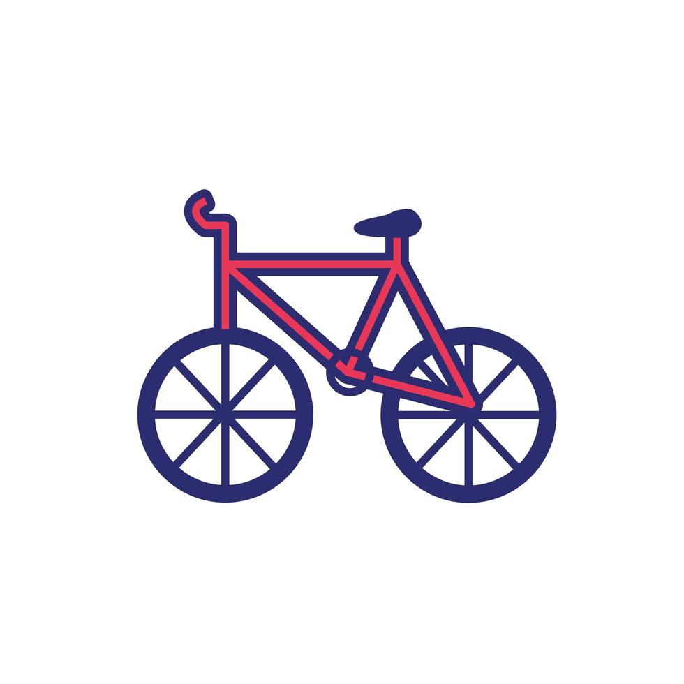 fiets sport voertuig geïsoleerd pictogram vector
