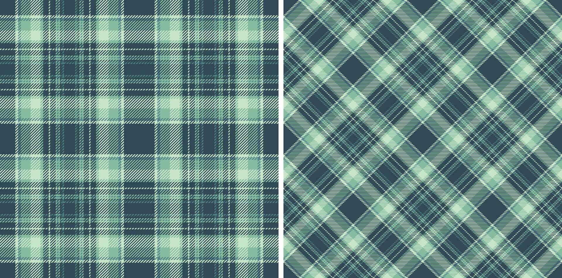 textiel plaid structuur van Schotse ruit controleren achtergrond met een naadloos vector patroon kleding stof.
