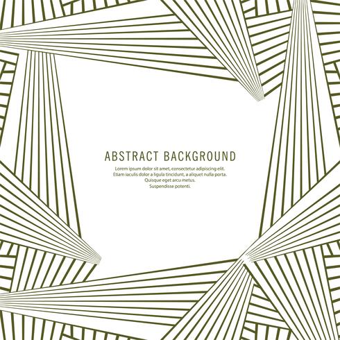 Abstracte creatieve geometrische lijnen achtergrond vector