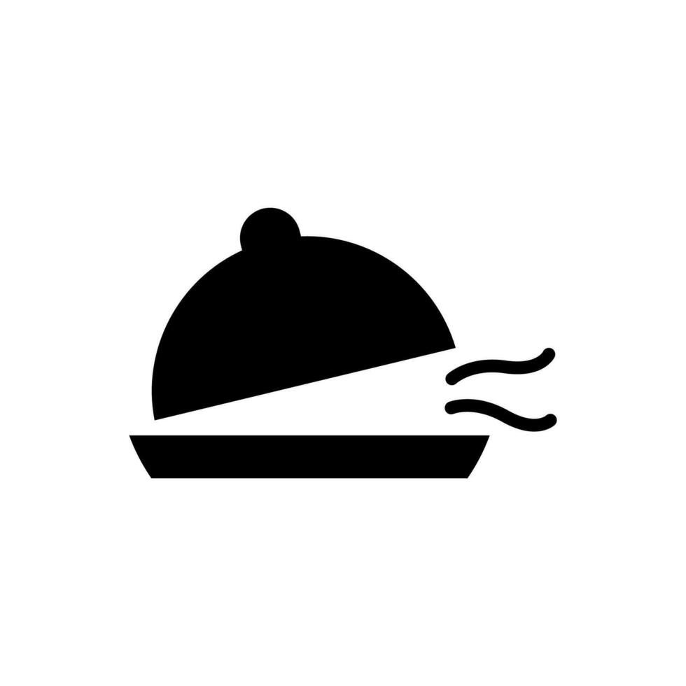 cloche icoon, logo geïsoleerd Aan wit achtergrond vector