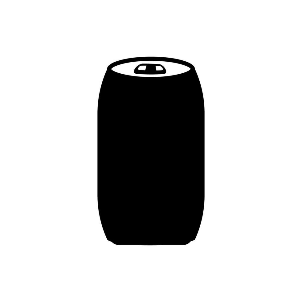Frisdrank kan icoon, logo geïsoleerd Aan wit achtergrond vector