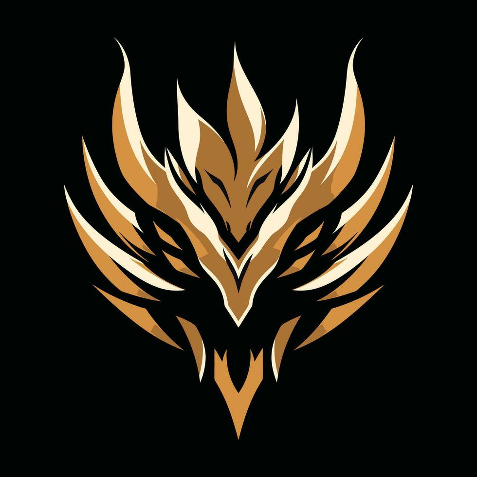adelaar hoofd mascotte logo voor esport. adelaar t-shirt ontwerp. adelaar logo. adelaar sticker vector