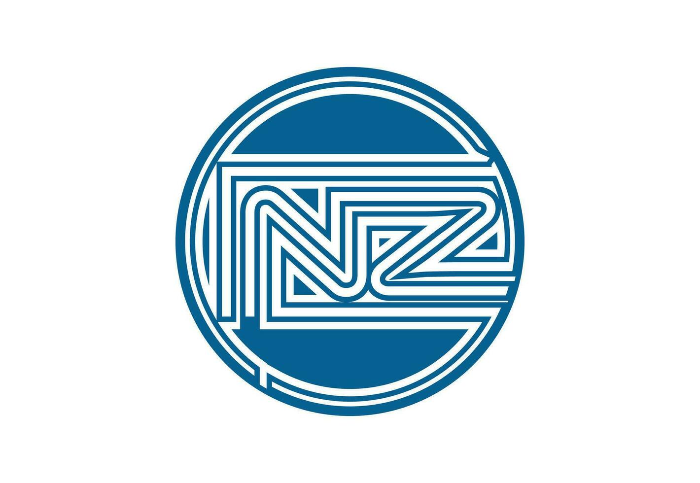 nz brief logo en icoon ontwerp sjabloon 01 vector