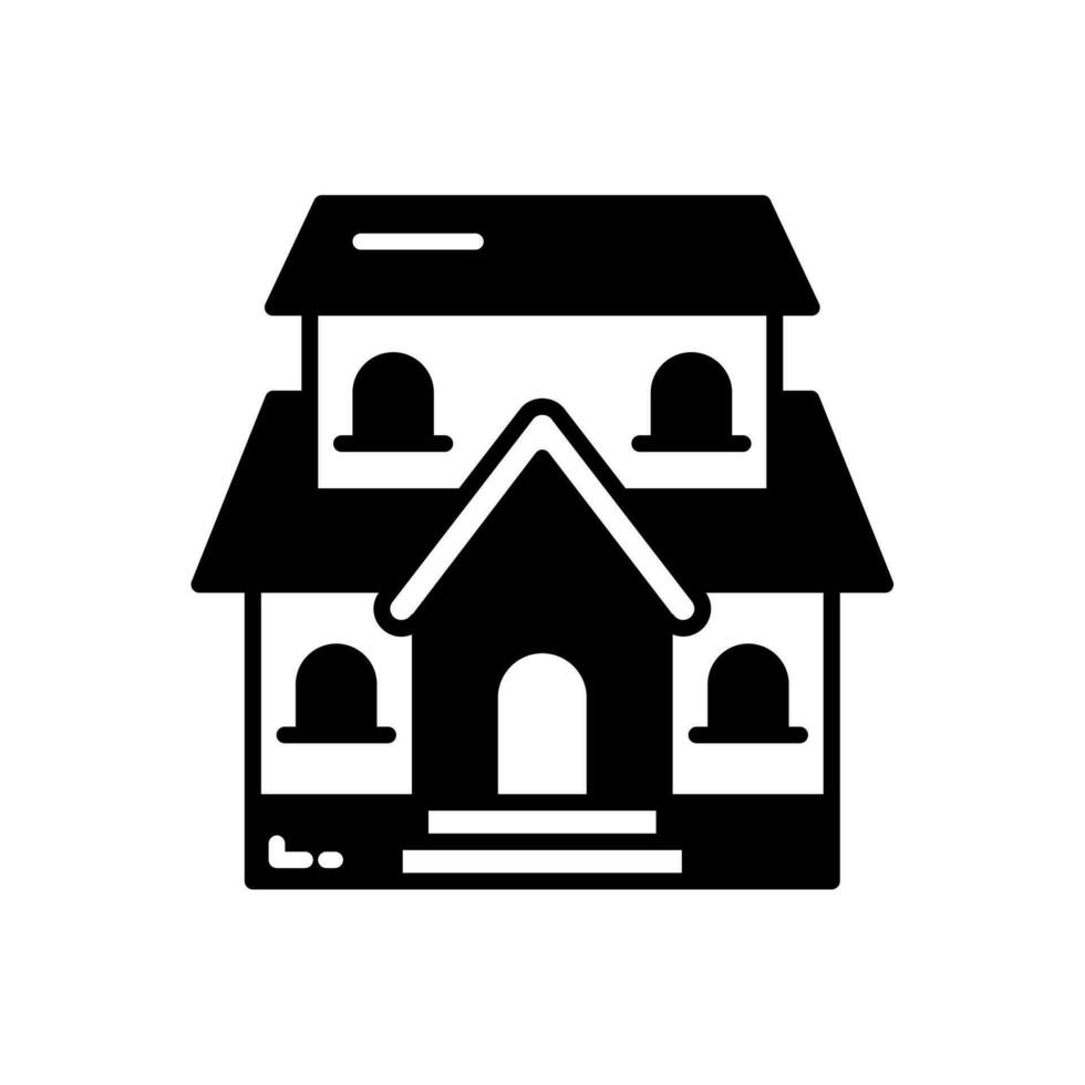 huis icoon in vector. illustratie vector