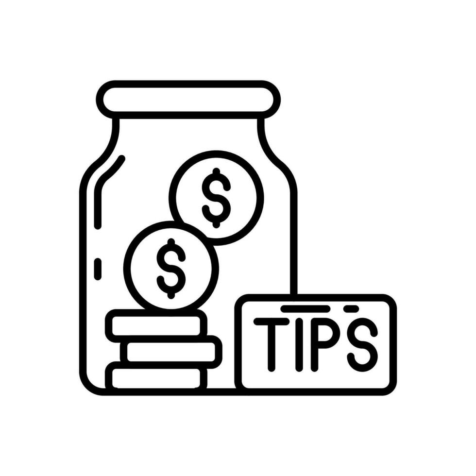 tips icoon in vector. illustratie vector