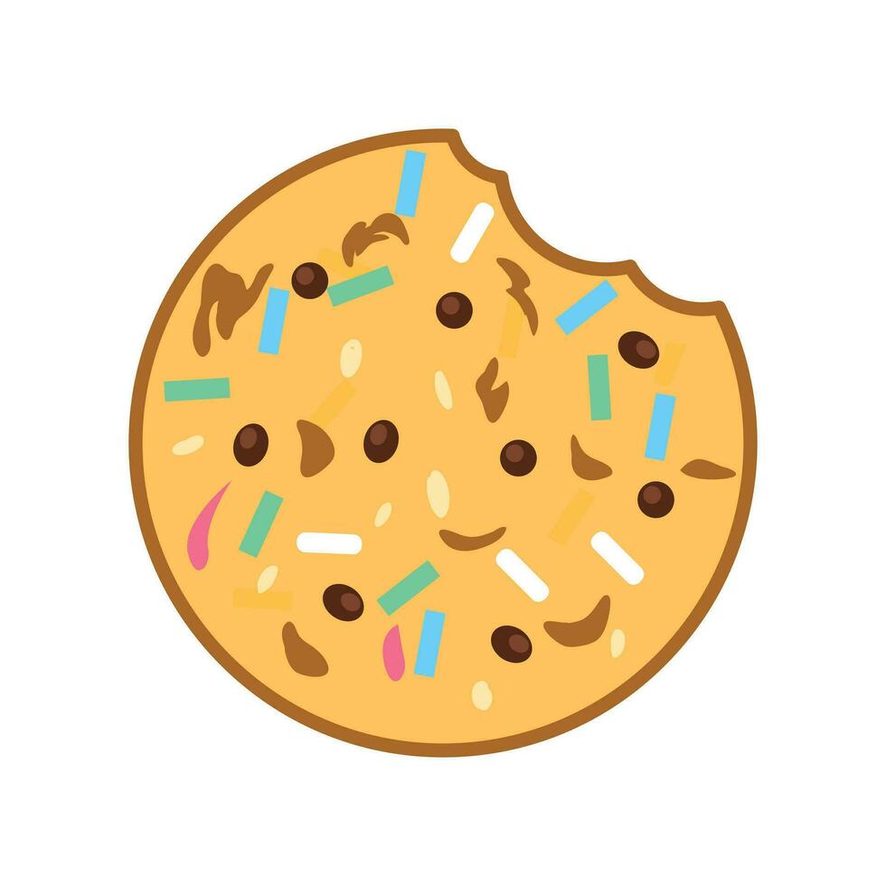 confetti koekje vector voor Product verpakking en logo ontwerp