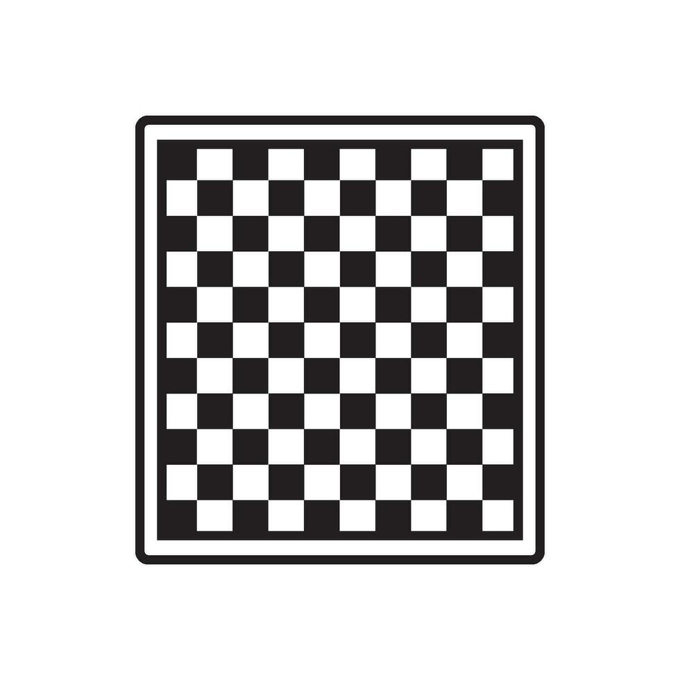 schaakbord icoon vector