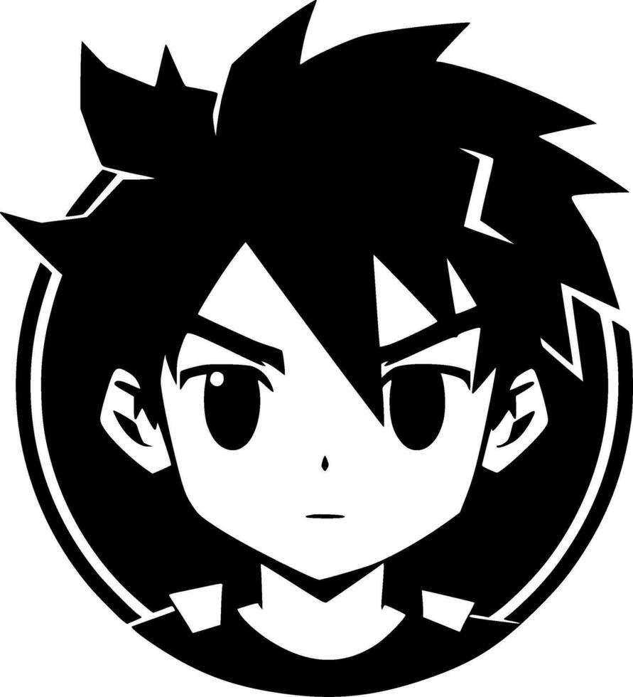 anime - hoog kwaliteit vector logo - vector illustratie ideaal voor t-shirt grafisch
