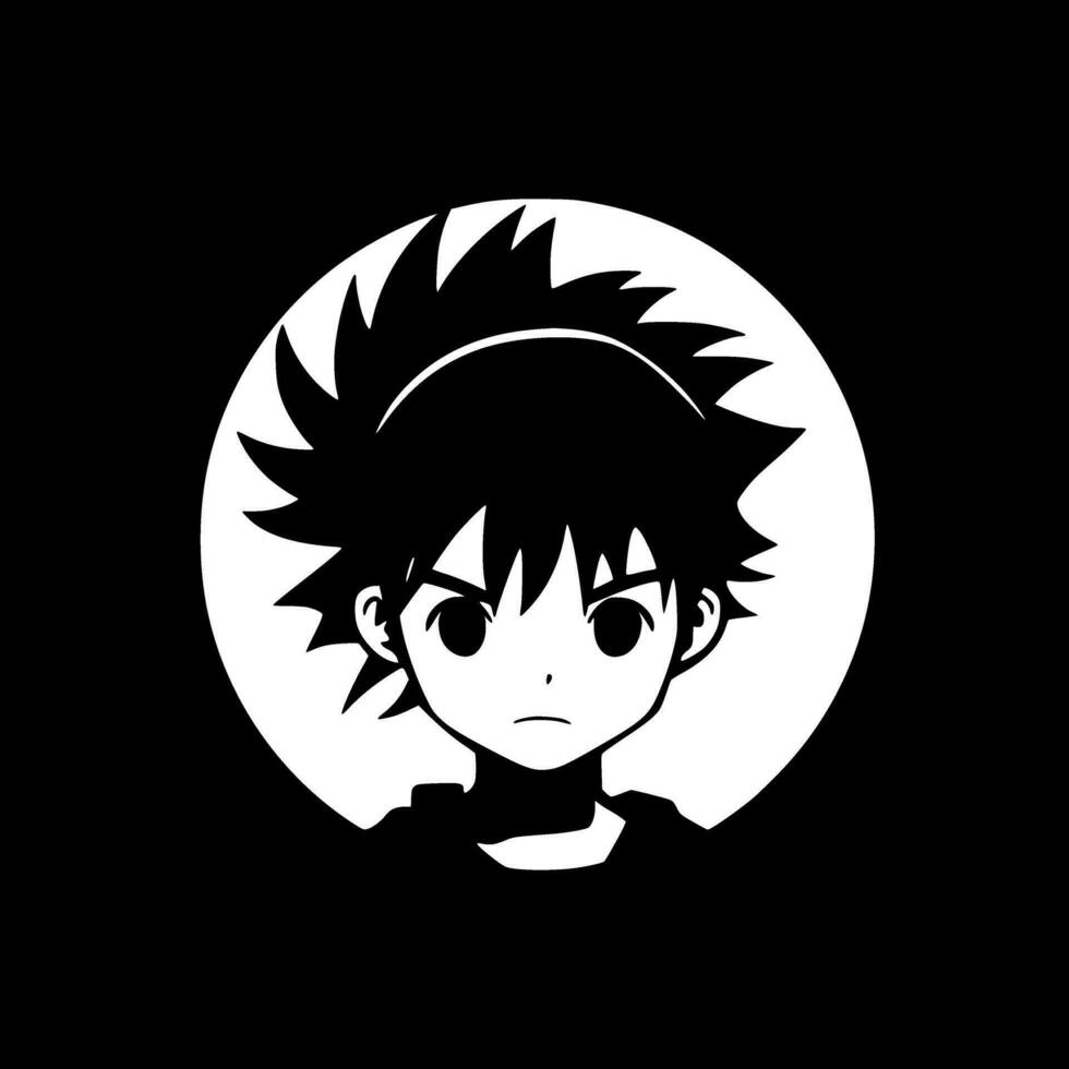 anime - hoog kwaliteit vector logo - vector illustratie ideaal voor t-shirt grafisch