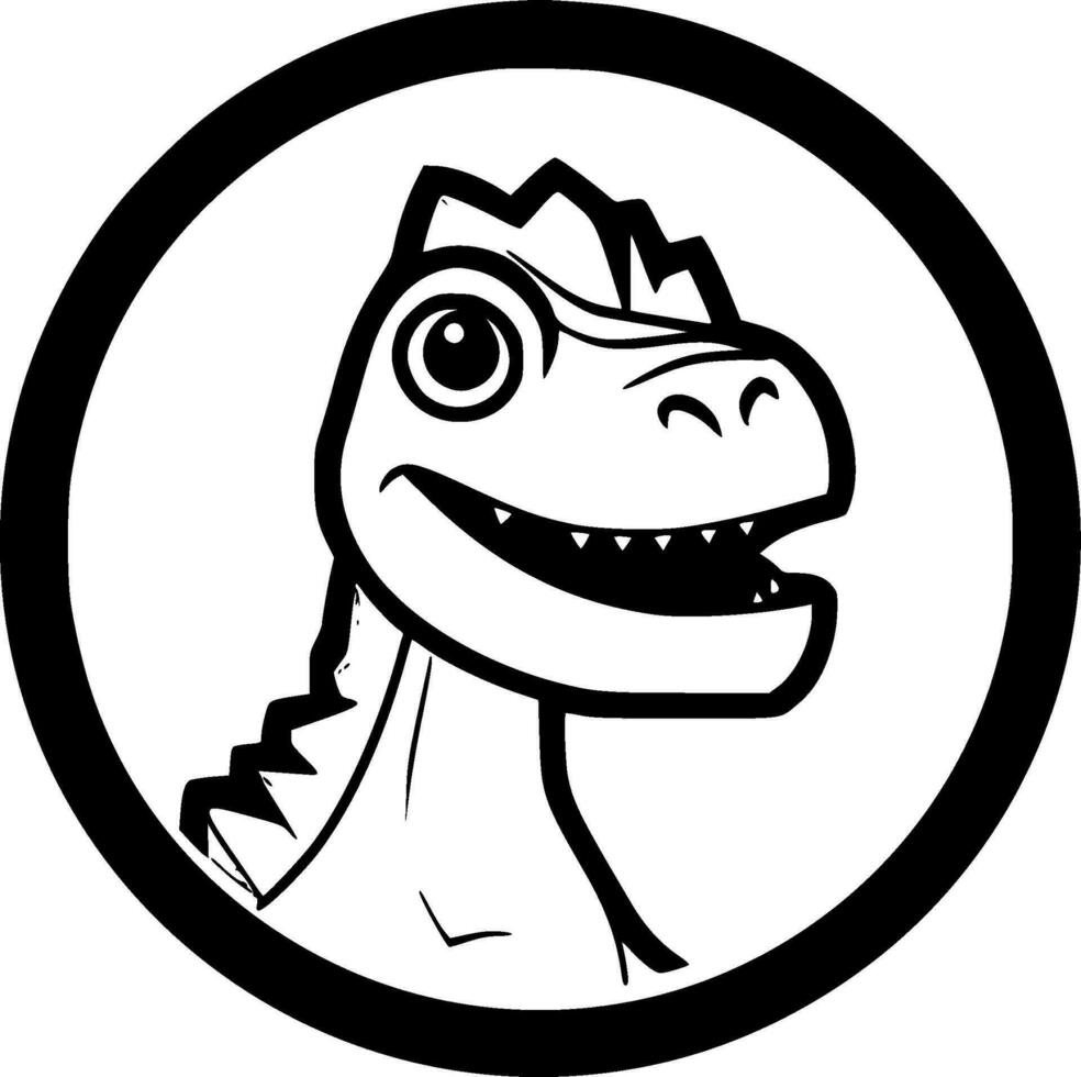 dinosaurus - hoog kwaliteit vector logo - vector illustratie ideaal voor t-shirt grafisch