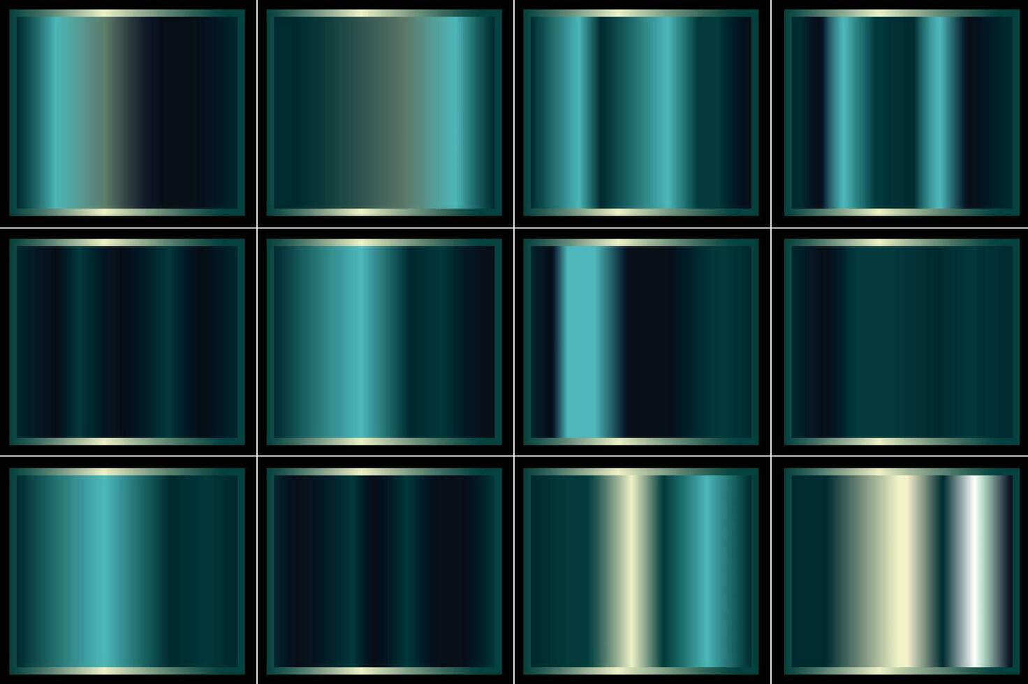 kleuren vectoren hellingen stalen palet vrij vector