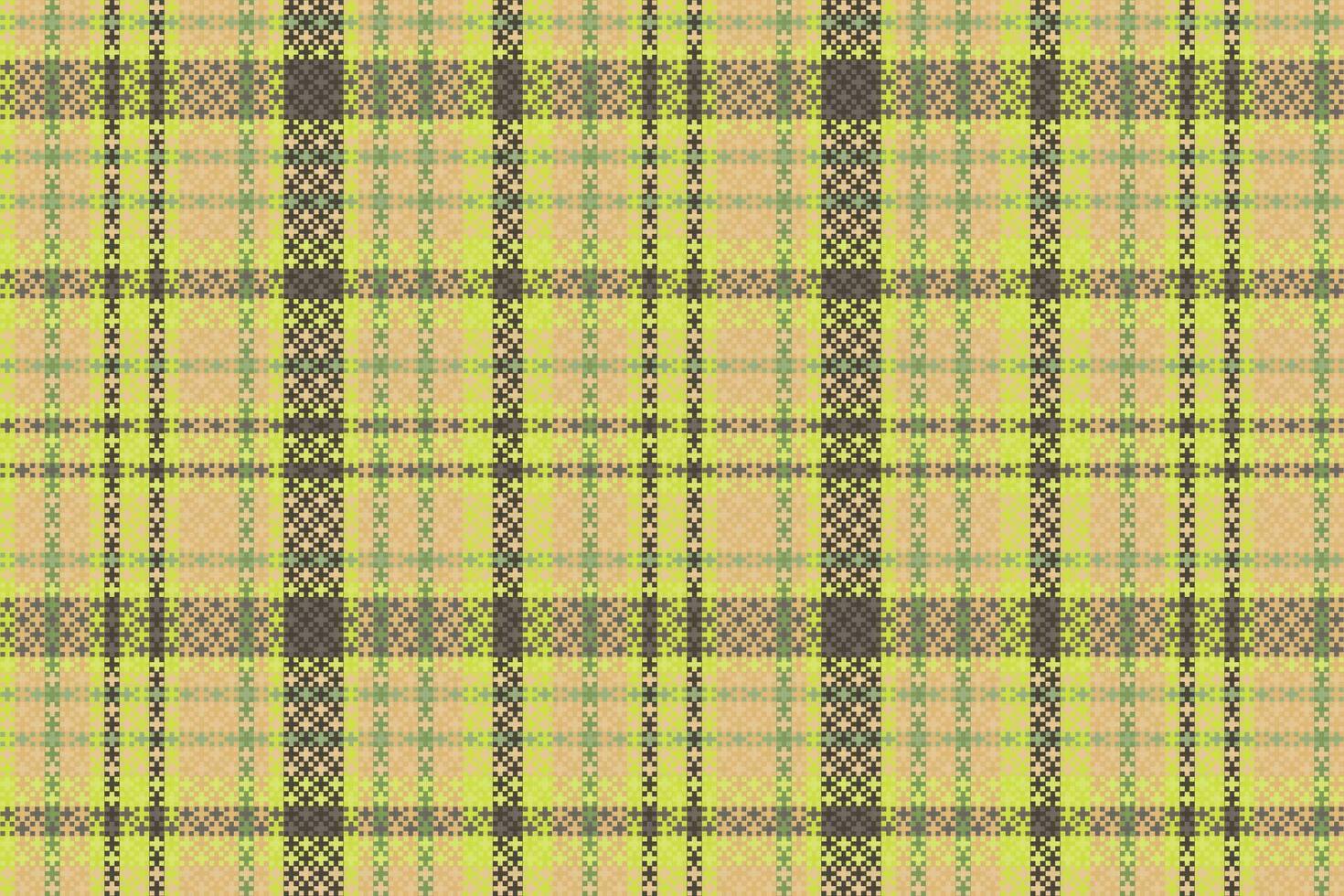 Schotse ruit of plaid retro kleur patroon. vector