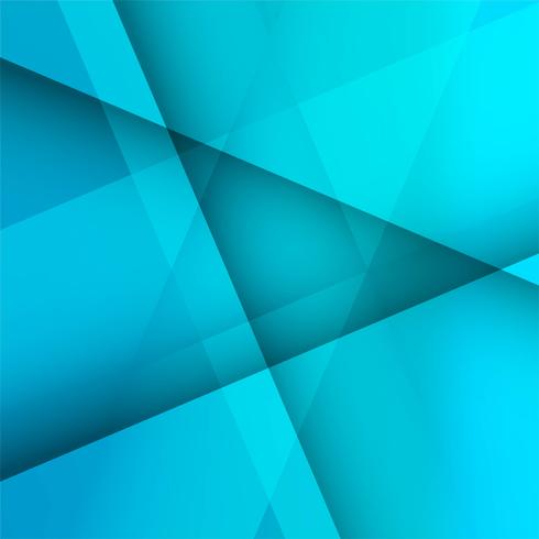 Abstracte helderblauwe geometrische achtergrond vector