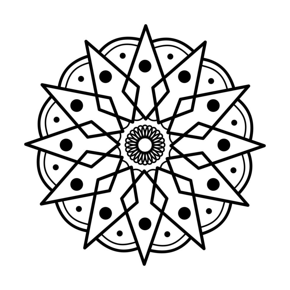 ornament mandala kunst vector