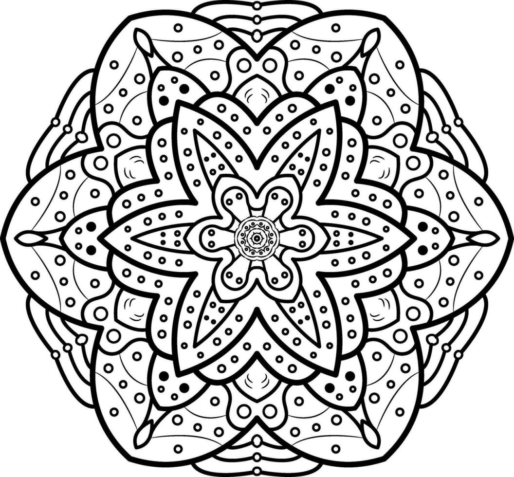 mandala kunst vector het dossier