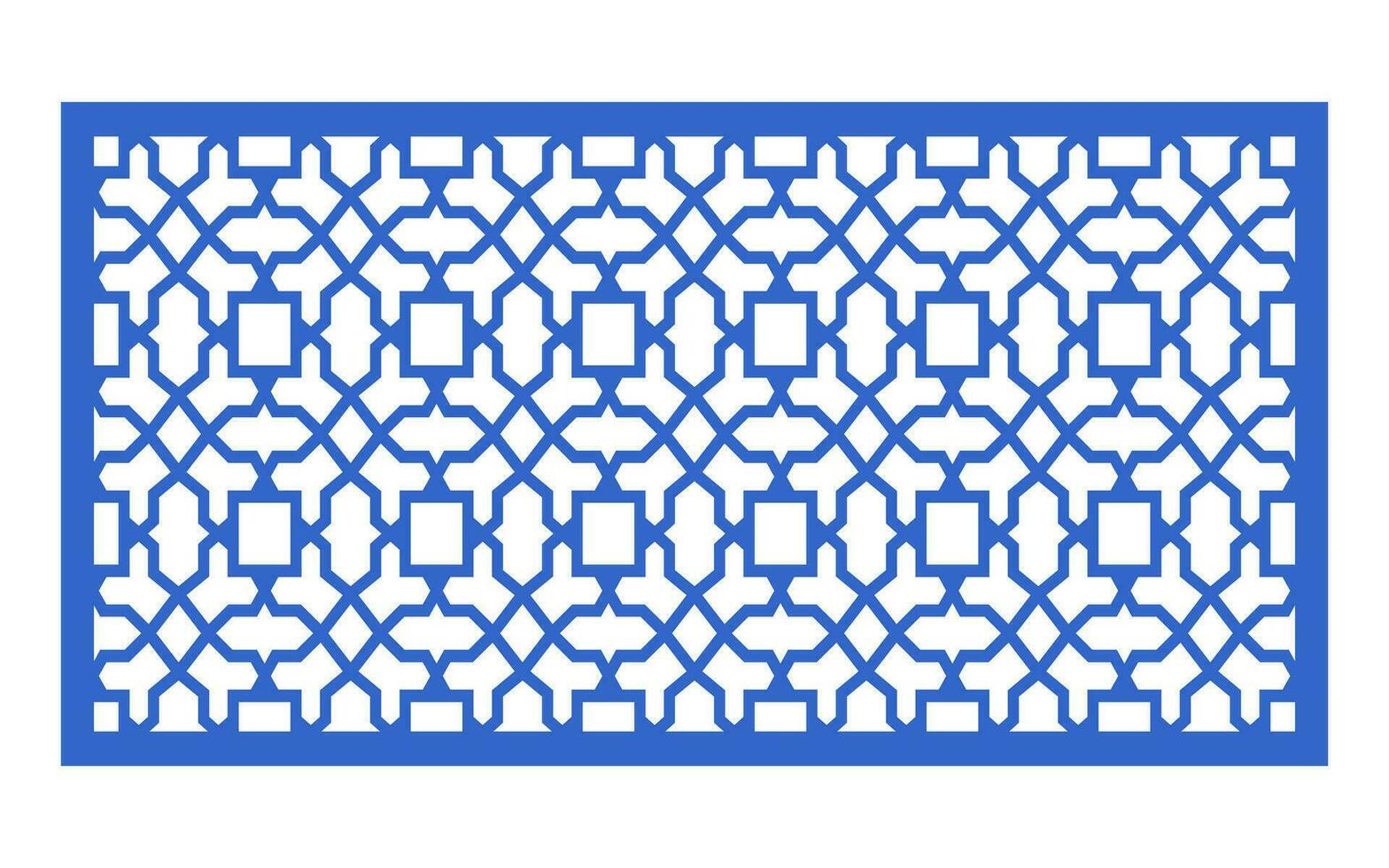 decoratief bloemen patronen, meetkundig sjabloon voor cnc laser snijdend vector