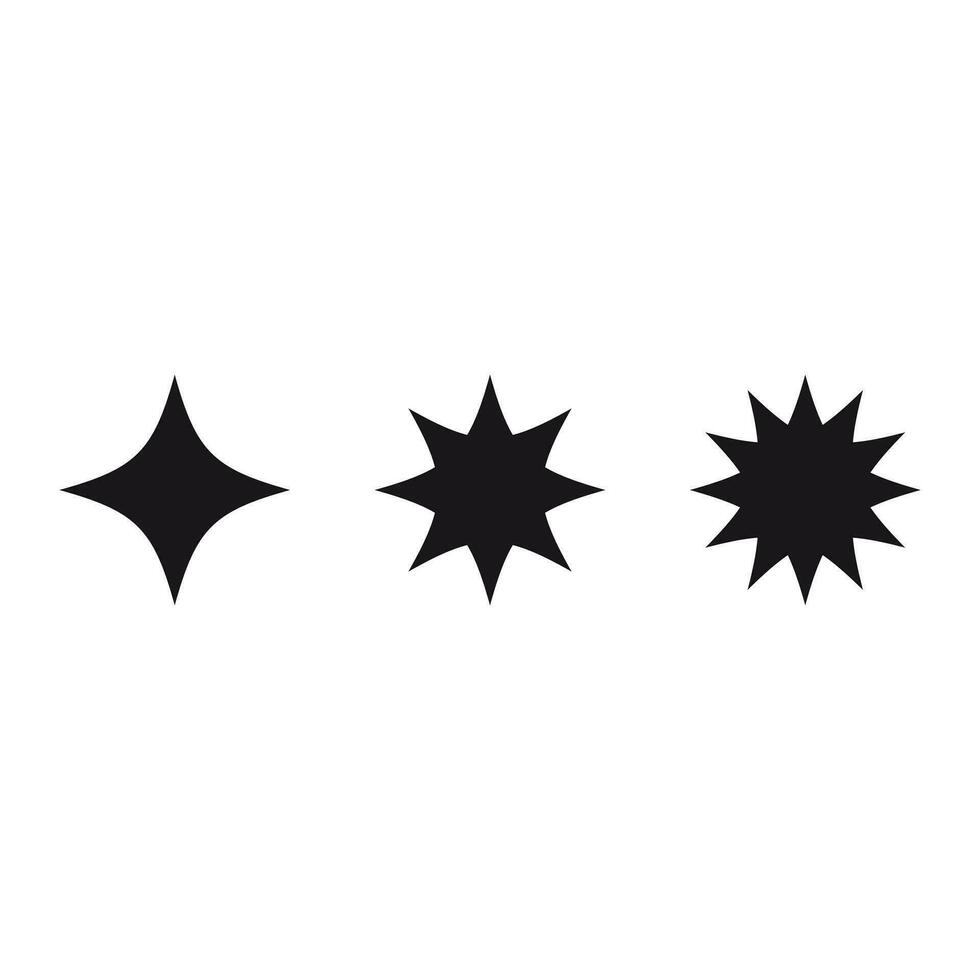 Zwitsers bauhaus y2k brutalist elementen. abstract meetkundig vormen, hedendaags ster figuur. vector Memphis ontwerp, primitief element set.