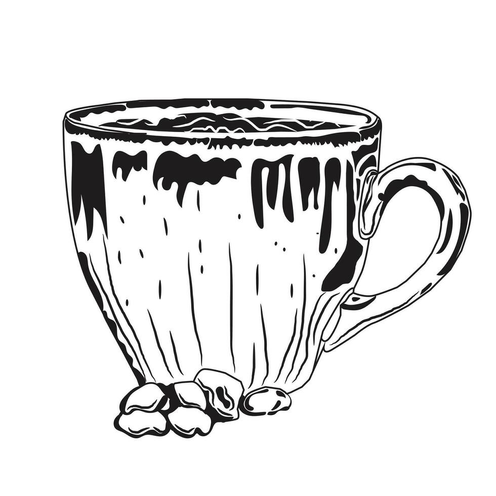 koffiekopje vector