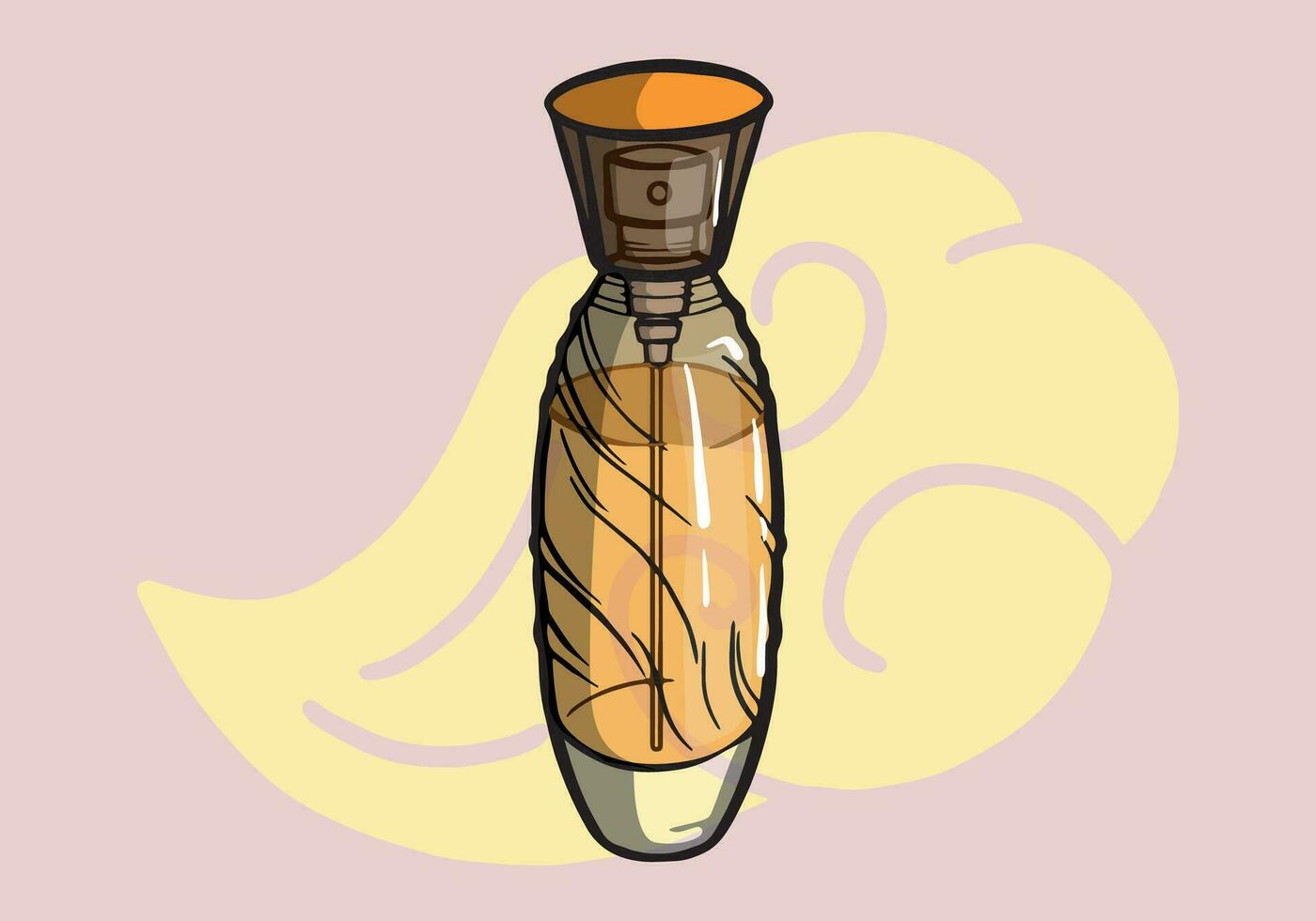 parfum fles, kleurrijk glas flesjes en kolven met sproeier en pomp. aroma geuren schoonheidsmiddelen voor mannen of Dames, luxe geuren geïsoleerd ontwerp elementen. tekenfilm vector illustratie