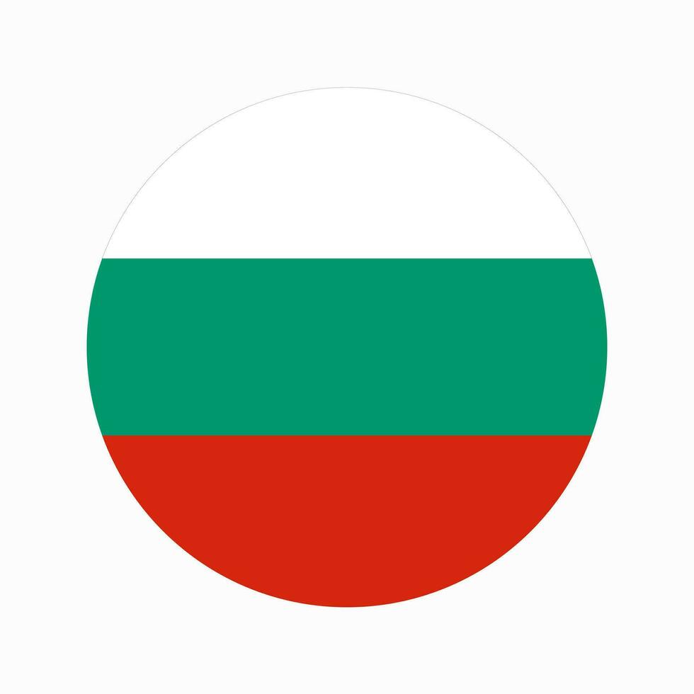 Bulgarije vlag eenvoudige illustratie voor onafhankelijkheidsdag of verkiezing vector