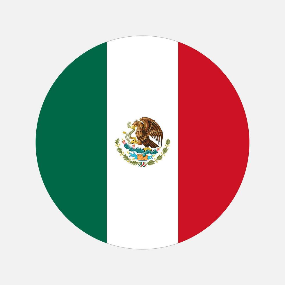 mexico vlag eenvoudige illustratie voor onafhankelijkheidsdag of verkiezing vector