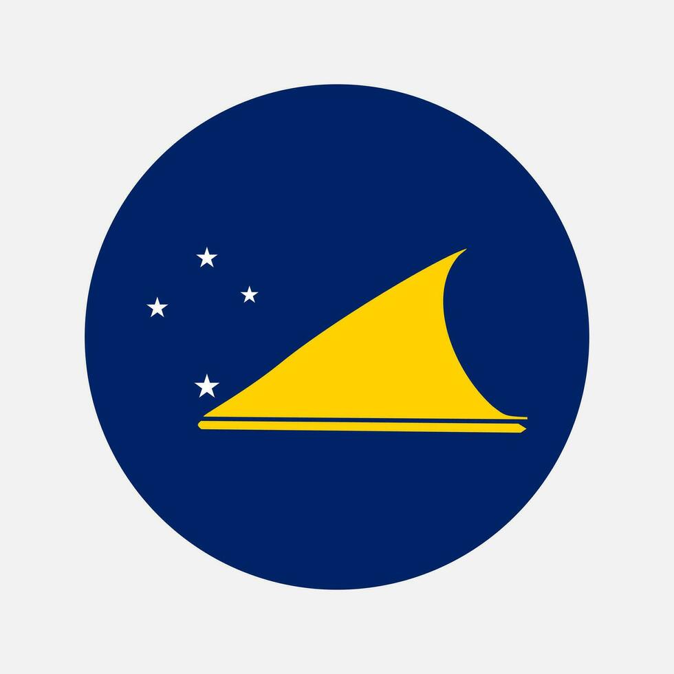 tokelau vlag gemakkelijk illustratie voor onafhankelijkheid dag of verkiezing vector