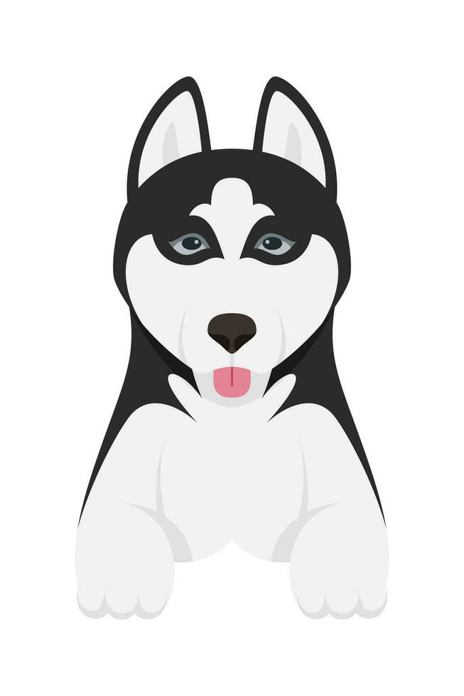 tekenfilm puppy honden rassen huisdieren schattig karakters. vlak ontwerp van schattig honden en puppy's vector illustratie.