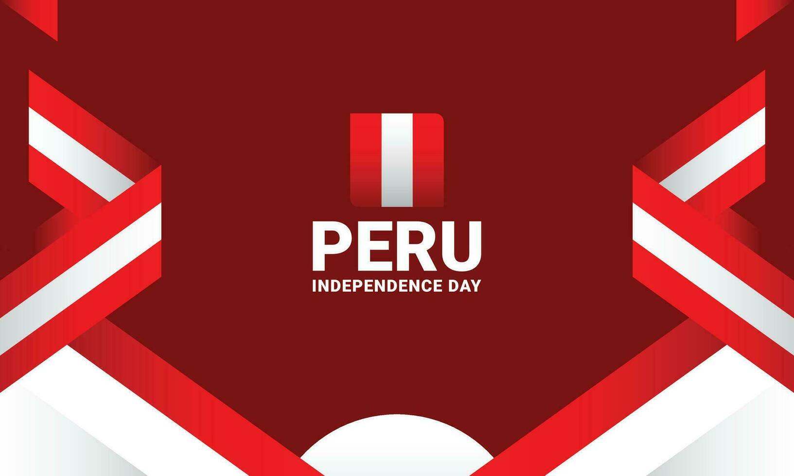 Peru onafhankelijkheid dag evenement vieren achtergrond vector