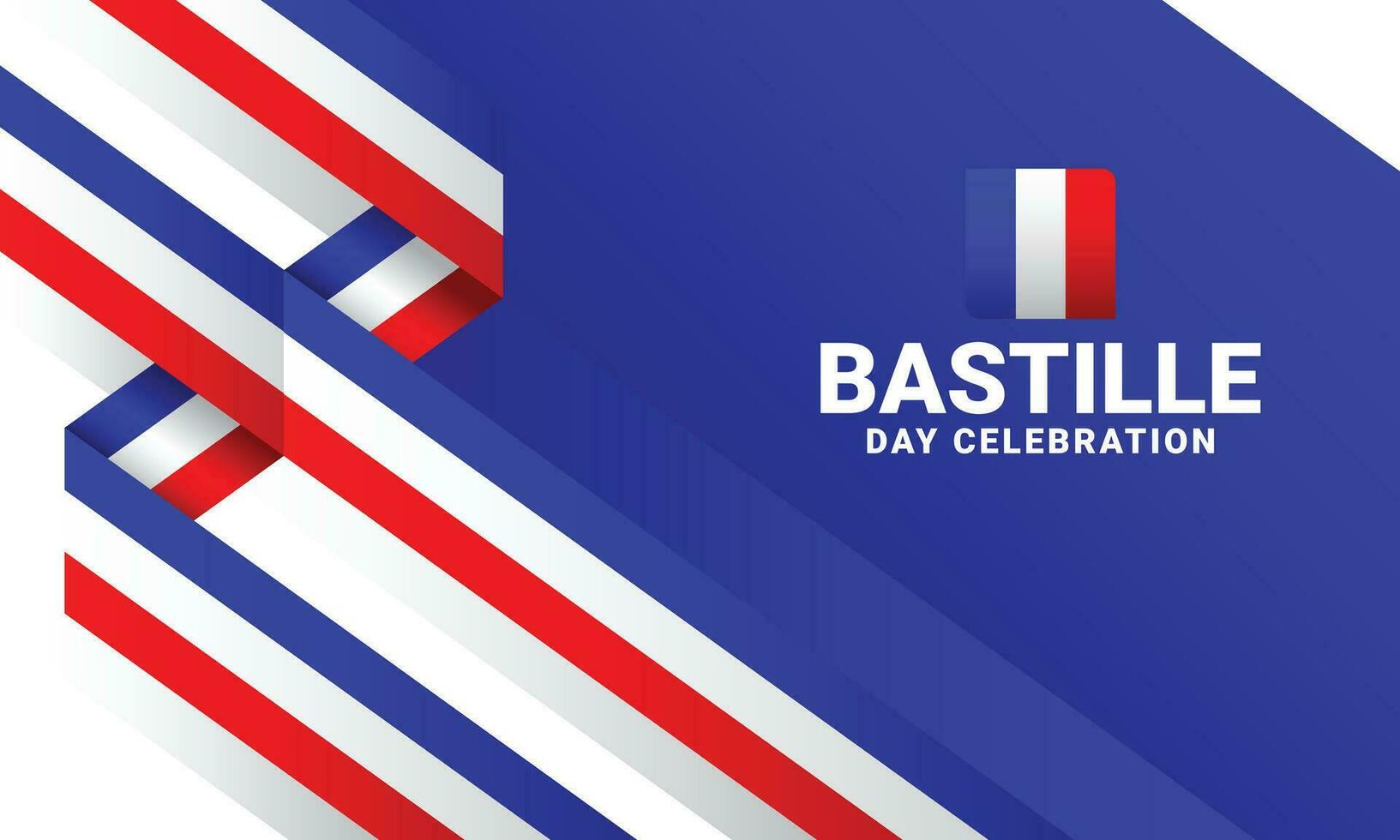 Bastille onafhankelijkheid dag evenement vieren vector