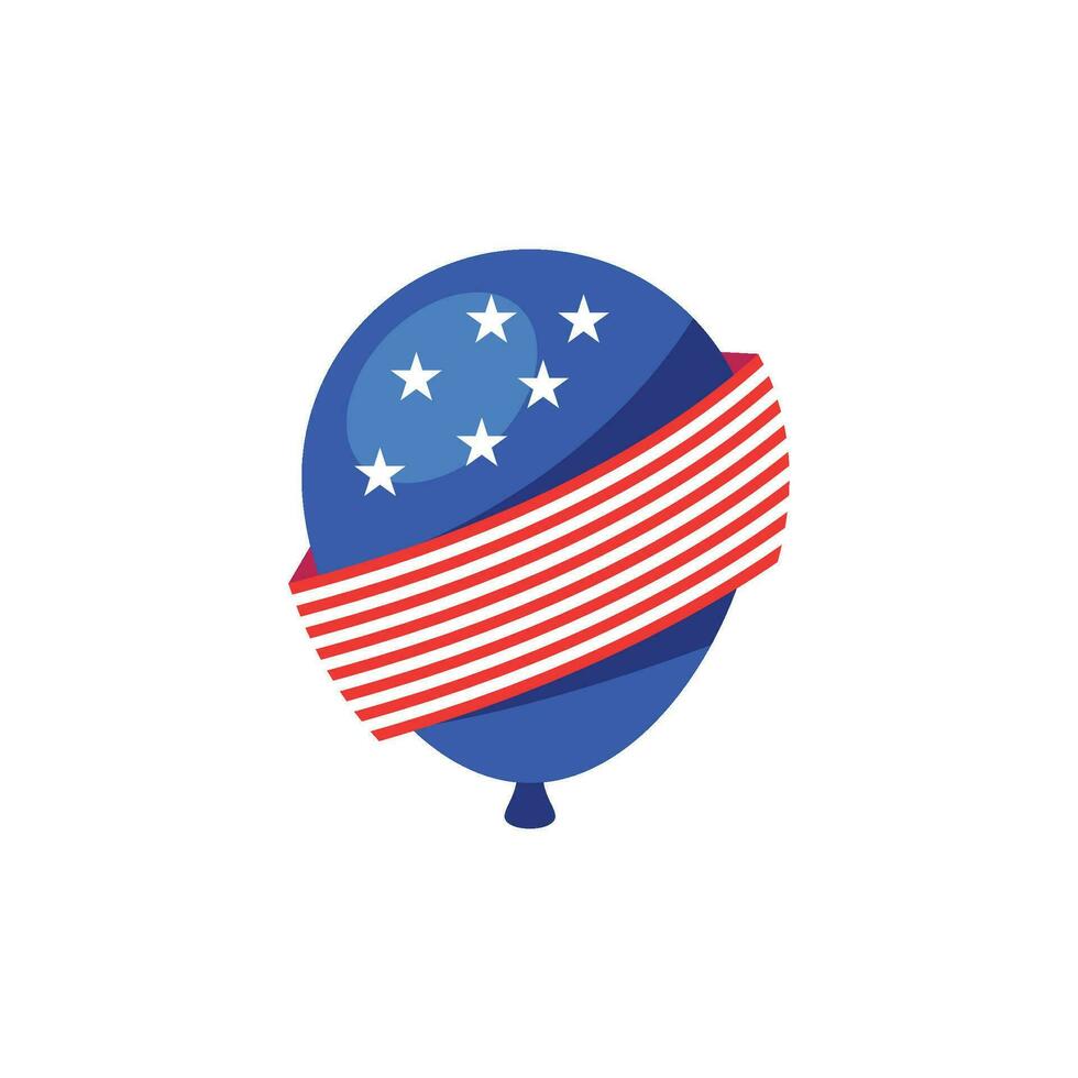 patriot dag vlak illustratie ontwerp evenement Verenigde Staten van Amerika vector