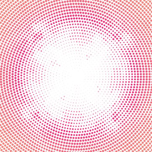 Abstracte kleurrijke cirkel halftone achtergrond vector