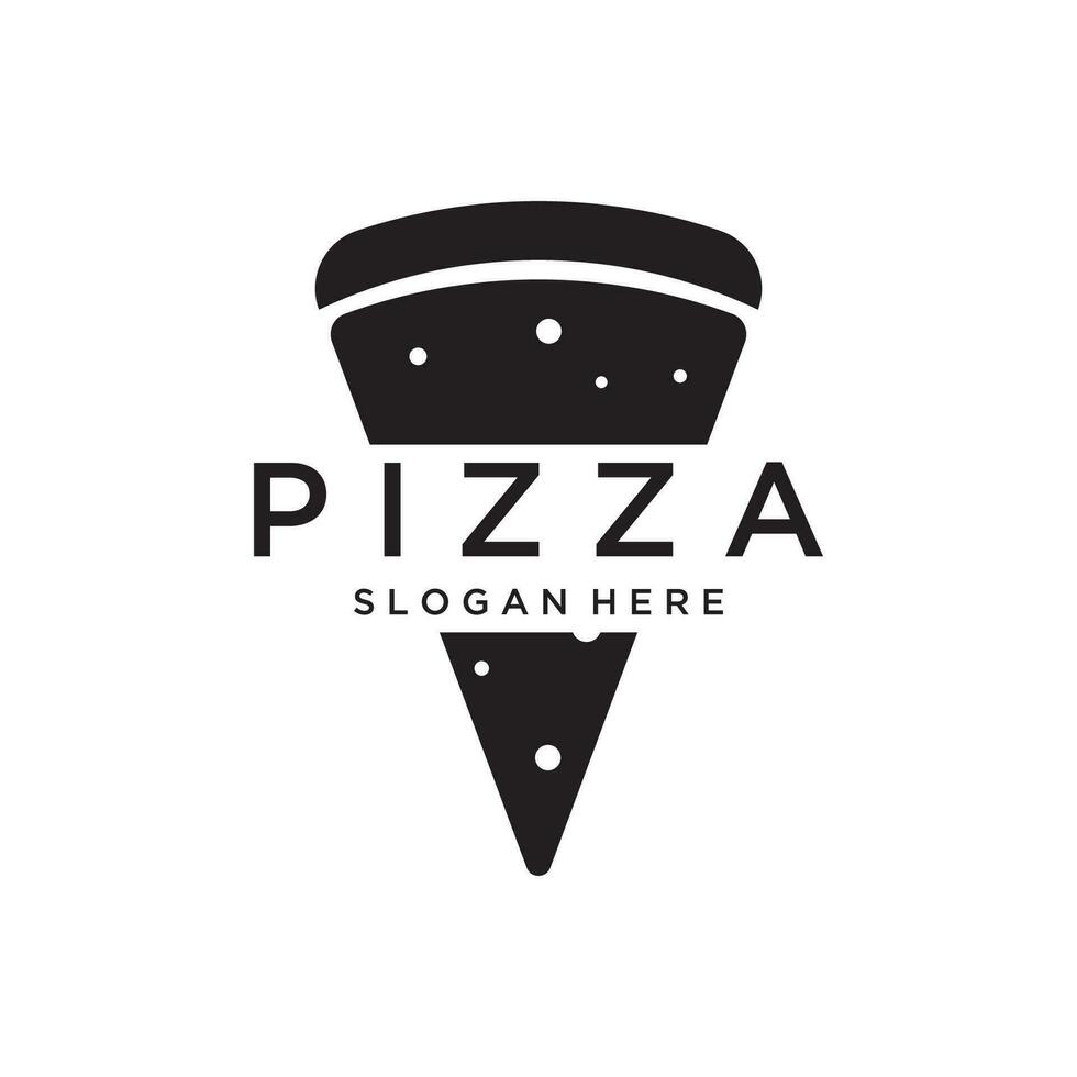 pizza logo sjabloon ontwerp met Schep en steen oven.logo voor bedrijf, restaurant, italiaans voedsel. vector